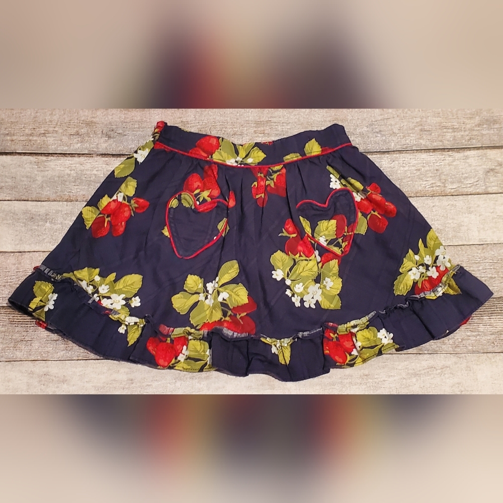 Janie & Jack Strawberry Sweet Skirt Girls Size 2T